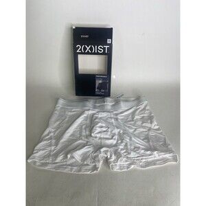 2xist Performance Electric Speed Low Rise Trunk Underwear White Mens Size S